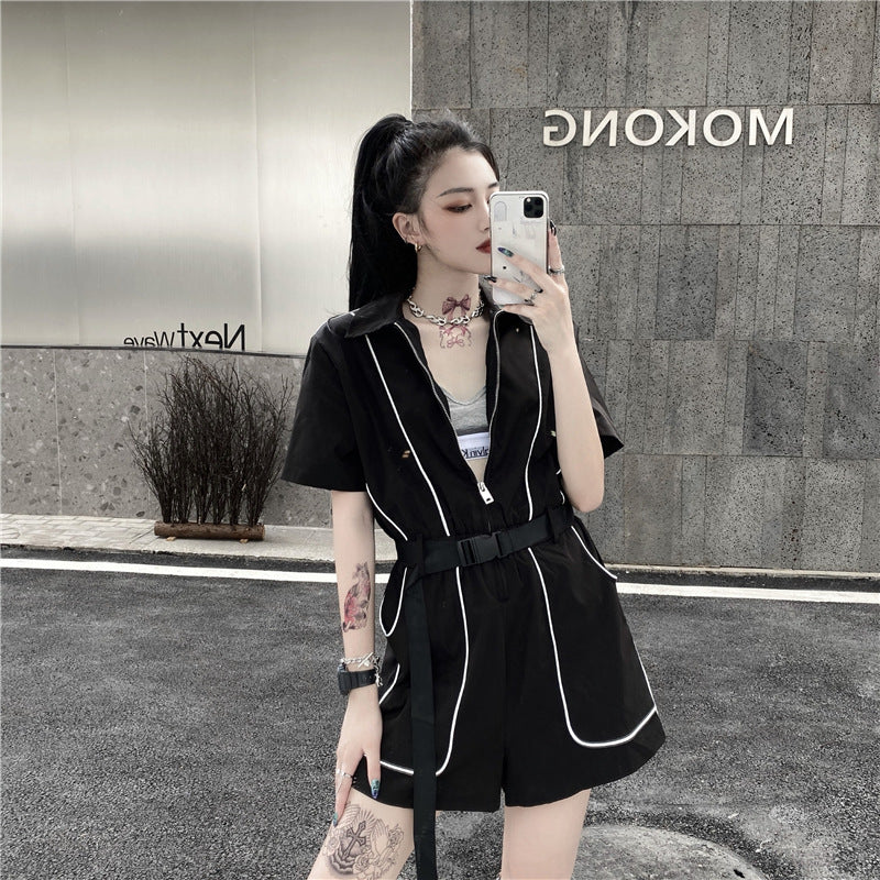 KT Dark Functional Reflective Dress