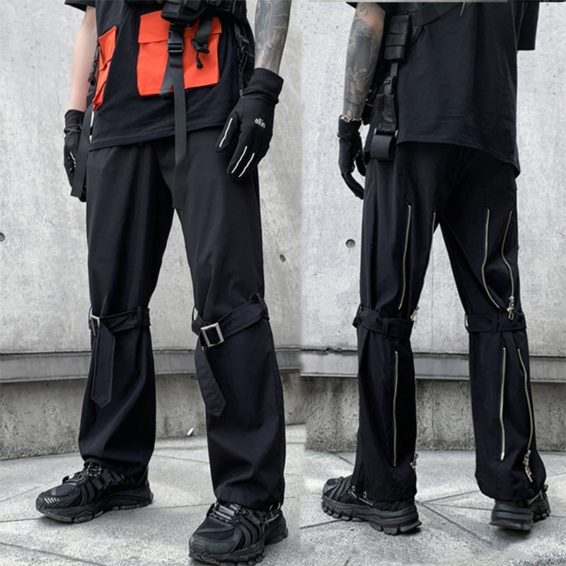 KT Dark Design Straight-Leg Cargo Pants