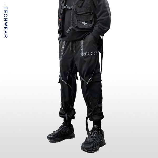 KT Dark Belted Cargo Pants