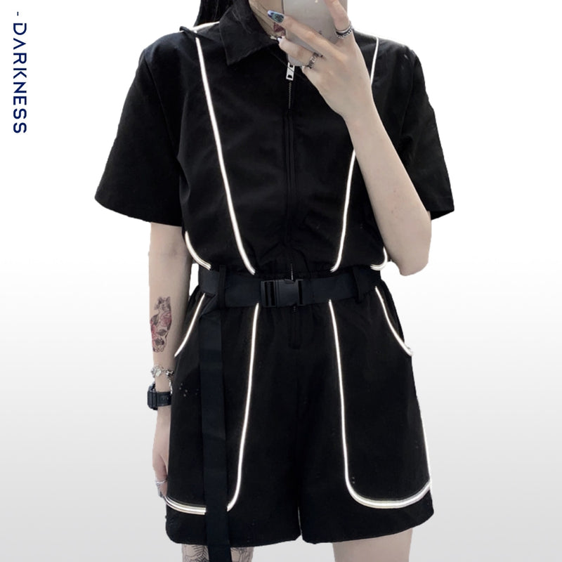 KT Dark Functional Reflective Dress