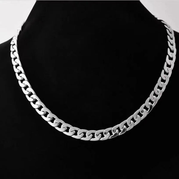 KT Silver Cuba's Necklace