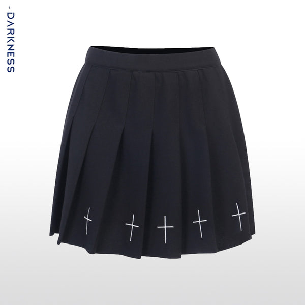 KT Cross Print Skirt