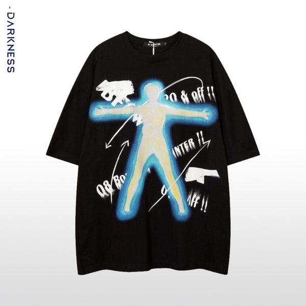 KT Abstract Print T-shirt