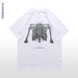 KT Skeleton Letter Graphic T-Shirt