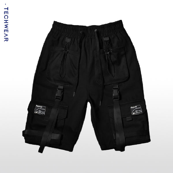 KT Multi-Pocket Loose Cargo Shorts